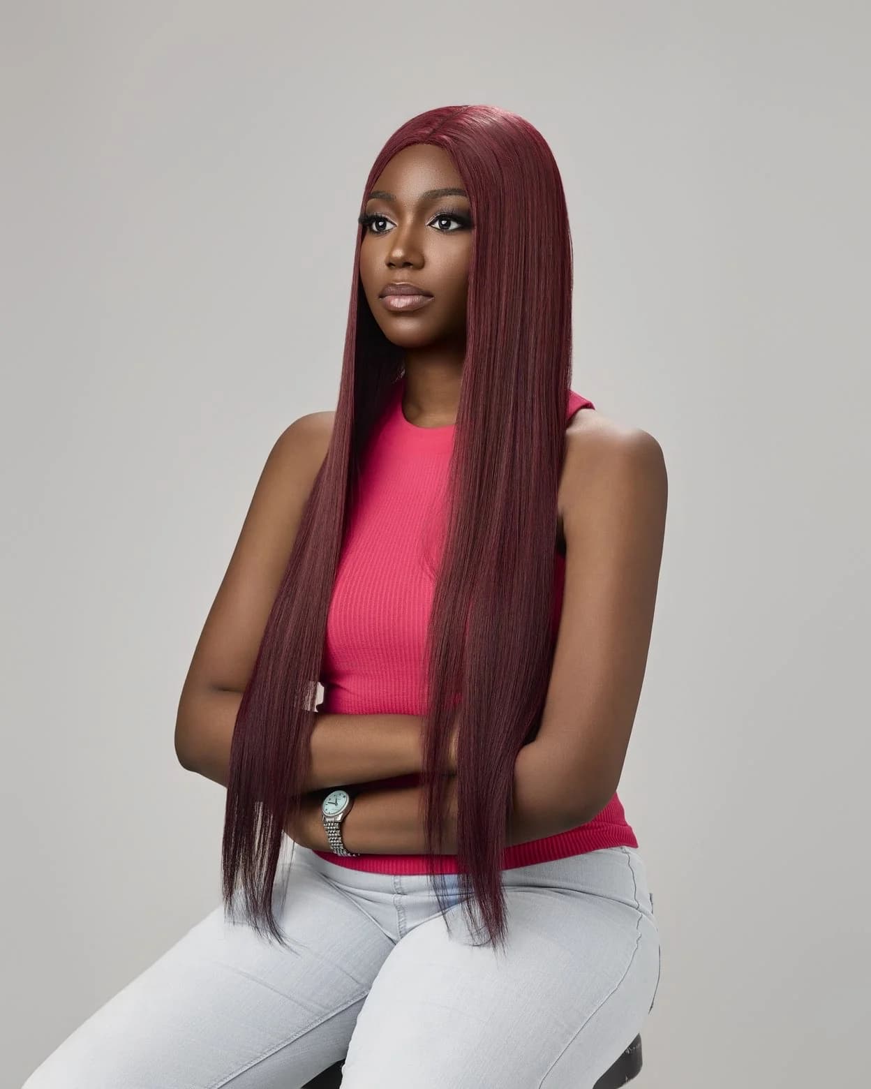 Burgundy Lengths luxury hair inspiration